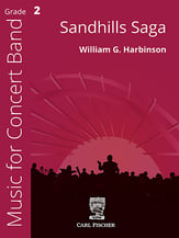 Sandhills Saga Concert Band sheet music cover